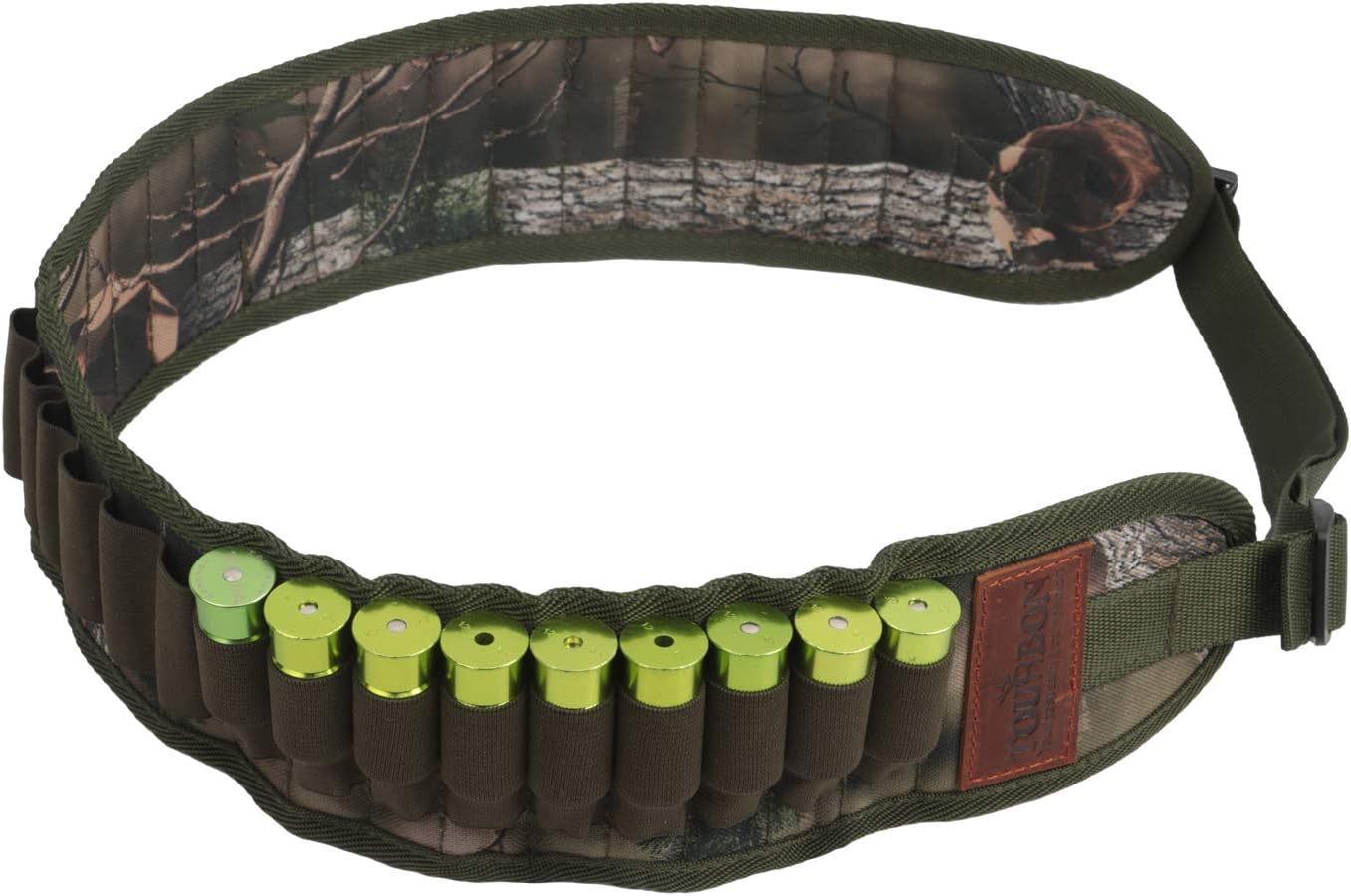 TOURBON Hunting Shooting Nylon 30 Round 12 Gauge Shotgun Shell Belt