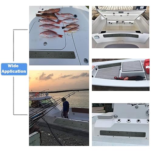 EVA Foam Fish Ruler for Boat 40in Fish Measuring Ruler with Self