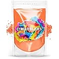MARBLERS Mica Powder Colorant [Dry Orange] 3oz (85g) |Cosmetic Grade | Epoxy Resin Pigment | Dye | Non-Toxic, Vegan, Cruelty-Free | Lip Gloss, Nails, Body Butter | Bath Bomb, Candle & Soap Making