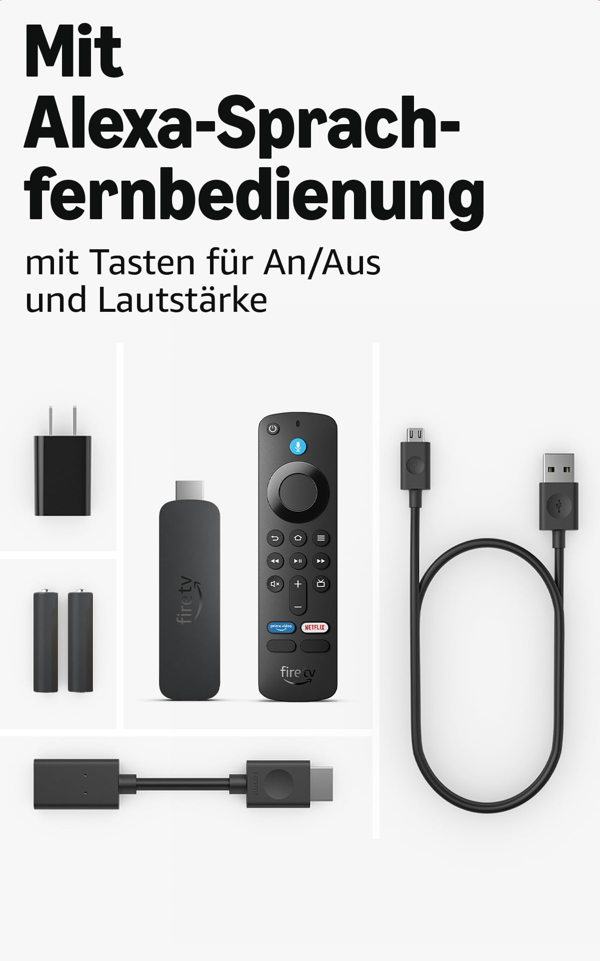 Amazon Fire TV Stick 4K Plus, mit Unterstützung für Wi-Fi 6 sowie Streaming in Dolby Vision/Atmos und HDR10+, finde Serien schneller mit Alexa+ 7