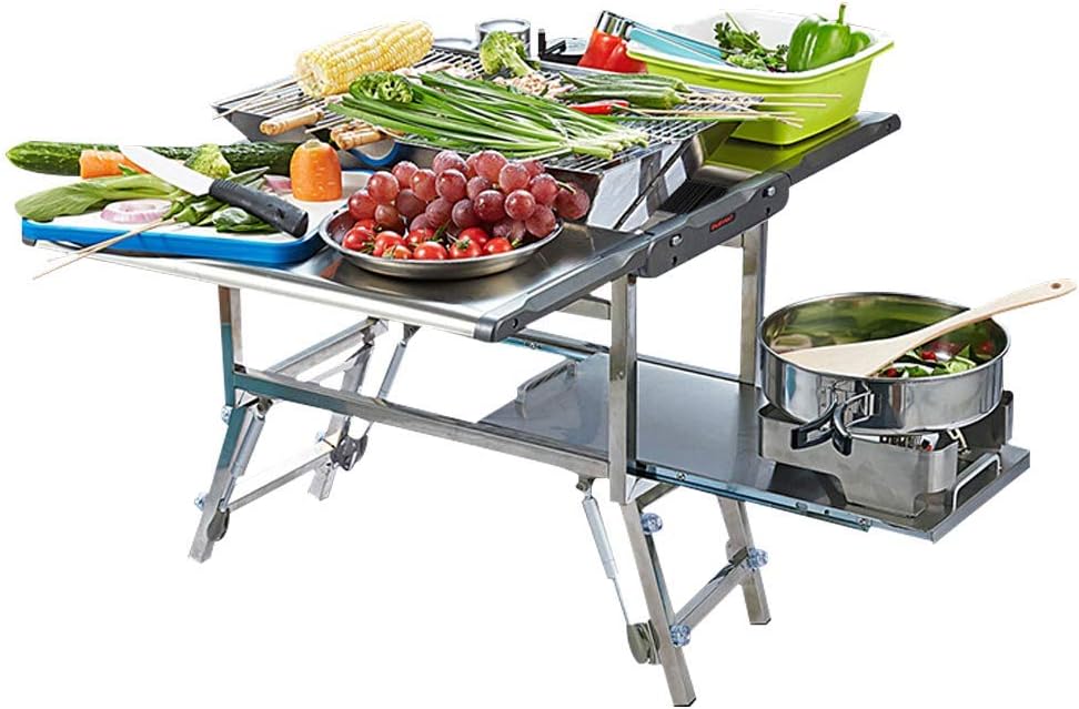 Multifunctional Outdoor Mobile Kitchen Portable Camping Field Cookware