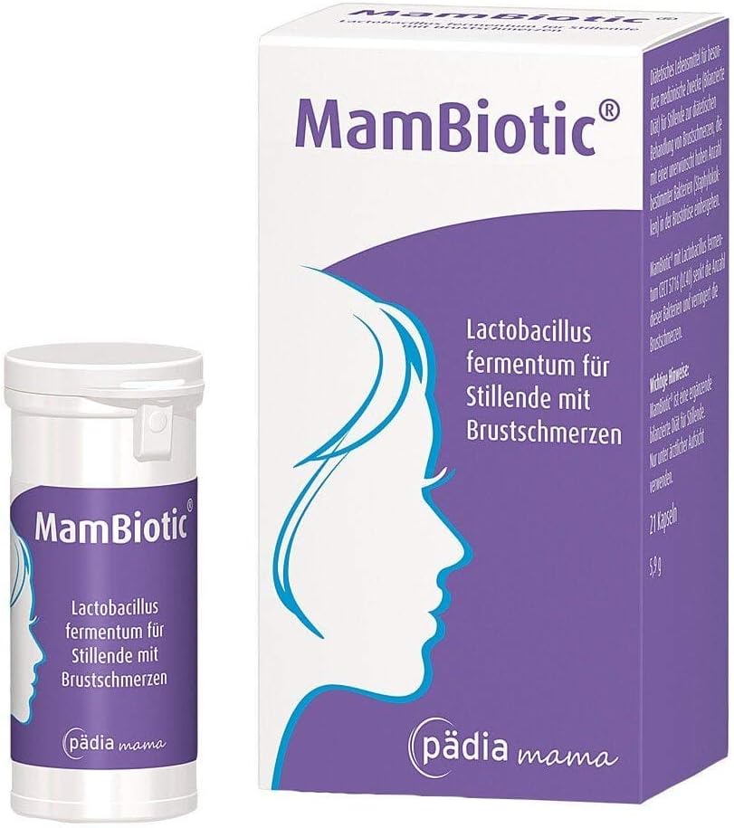 Mambiotic Fur Stillende Mit Brustschmerzen Kapseln 21 St Kapseln Amazon De Drogerie Korperpflege