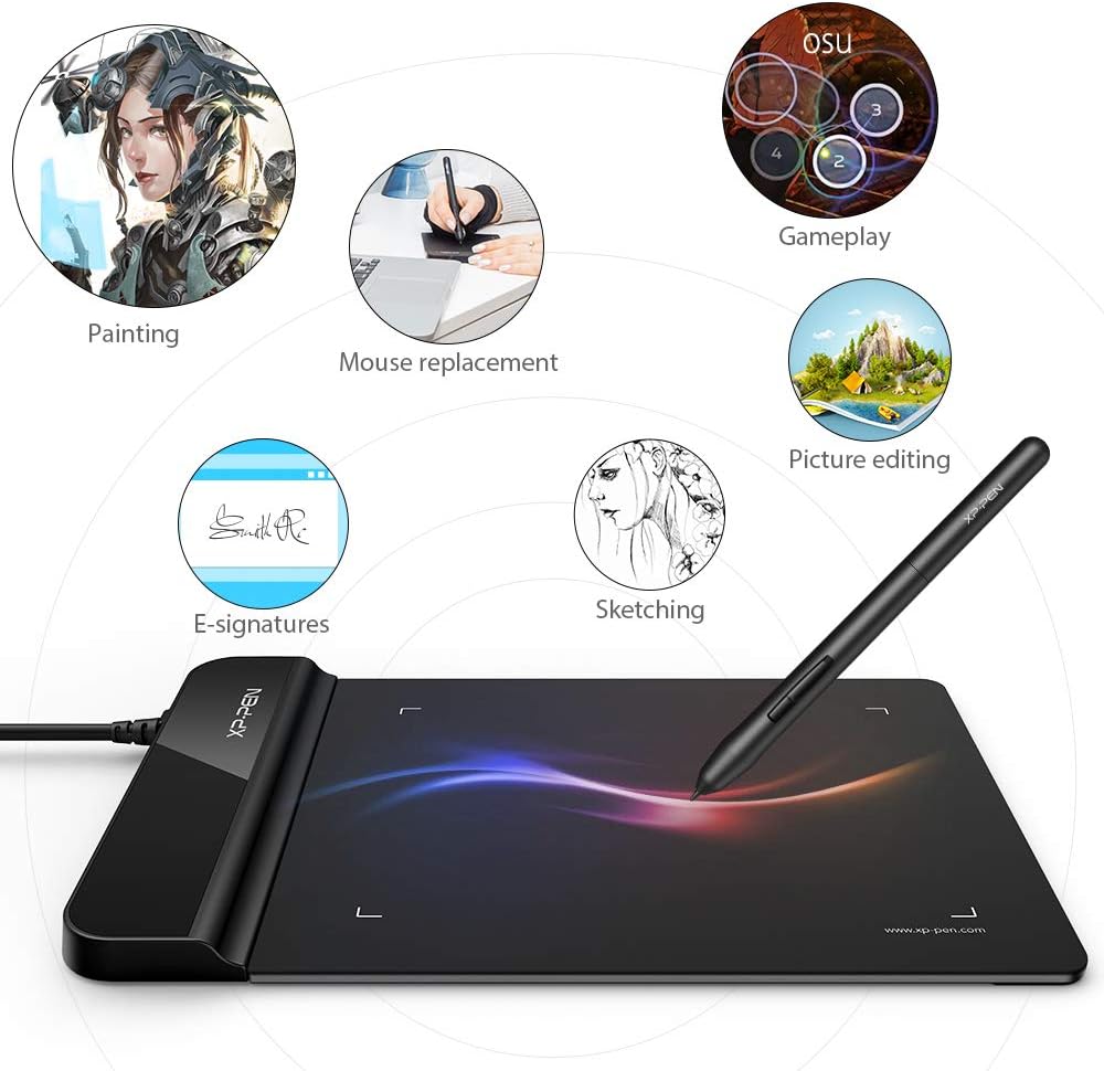 XP-Pen G430S OSU Tablet Ultrathin Graphic Tablet 4 x 3 inch Digital Tablet Drawing Pen Tablet for OSU! (8192 Levels Pressure): Computers & Accessories