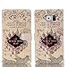S6 case,Galaxy S6 Wallet Case - Hogwarts Marauder's Map Pattern Slim Wallet Card Flip Stand PU Leather Pouch Case Cover For Samsung Galaxy S6 - Cool as Great Gift