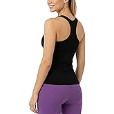 Fyxla Workout Tops for Women with Built in Bra Sleeveless Running Shirts and Workout Tops for Women Women's Gym & Yoga Tops