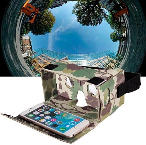 DIY 3D VR Box Virtual Reality Glasses Head Mount For Google Cardboard iPhone Samsung Phone