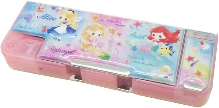 Amazon Co Jp カミオジャパン ディズニー プリンセス 両面開きペンケース Diy 工具 ガーデン