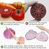 Airlab Wooden Play Food Set for Kids Pretend Kitchen Cutting Fruits Veggies view 4