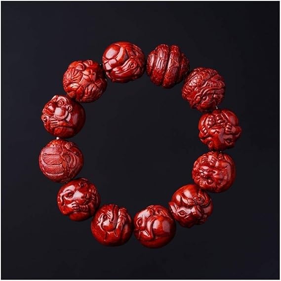 ZHANGYN Natural Prayer Beads Bracelet Feng Shui Bead