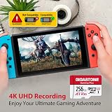 Gigastone 256GB Gaming Plus Series MicroSDXC U3 A1 100MB/s for Nintendo Switch view 7