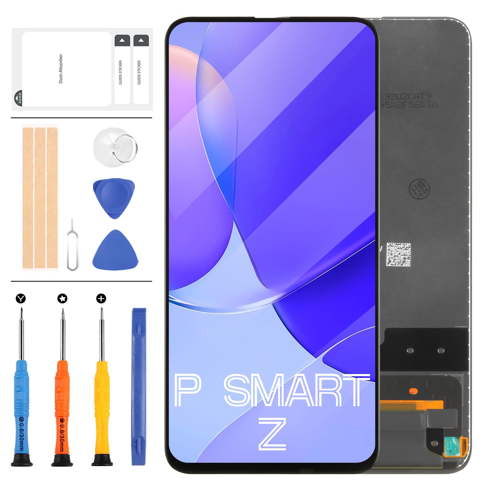 6.59" For Huawei P Smart Z Screen Replacement For Huawei Y9 Prime 2019 LCD Display Repair Parts Assembly Touch Sensor Digitizer Glass Lens Kits STK-L21 STK-L22 STK-LX3