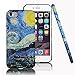 YunMonster Clouds Compatible iPhone 7 Case,iPhone 8 Case [Famous Paiting Series] Smooth Premium Durable Hard PC Funny Cool 3D Flowing Oil Painting case-The Starry Night Van Gogh for iPhone 7/8