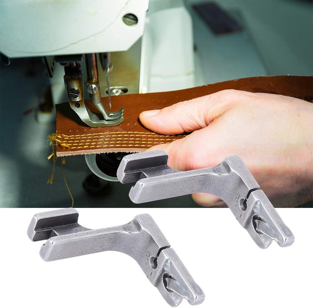 2 pcs Seam Foot 1/8 inch Industrial lockstitch Flat Rolled