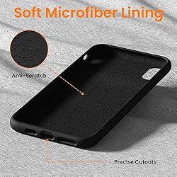 OuXul iPhone XR Case, Full Covered Shockproof Phone