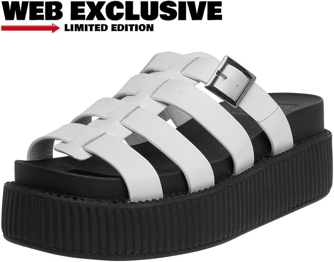 white fisherman sandals