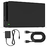 Dock Station for Switch/Switch OLED, Replacement 3-in-1 TV Dock Set with Original IC Module, AC Charger & High-Speed HDMI Cable for 1080P HD Output & Console Charging(Not Compatible with Switch 2)
