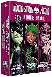 Monster High - Un Coffret Mortel ! - La Fête Des Goules + Les Reines De La Crim' + Pourquoi Les Goules Tombent Amoureuses ? - Pack