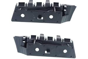 KarParts360 For Ford Mustang Front Bumper Bracket 2015 2016 2017 Driver & Passenger Side Pair/Set | Side Cover | Convertible/Coupe | FO1033105, FO1032105 | FR3Z17C947B, FR3Z17C947C