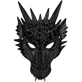 BaronHong Dragon Halloween Cosplay Mask Foam Rubber Cosplay Costume Accessory
