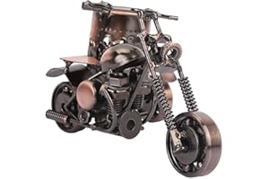 DIYDEG Motorcycle Model, Practical Desk Pen Holder, Bars Cafes for Bedroom Home
