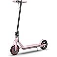 Electric Scooter - 8.5" Solid Tires, 350W Motor, Up to 19 MPH and 21-23 Miles Long-Range Portable Foldable Commuting Scooter for Adults with Double Braking System and App