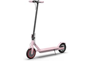 Roinside Electric Scooter - 8.5"/10'' Solid Tires, 350W/500W Motor, Up to 19-22MPH and 21-24Miles Long-Range Portable Commuting Scooter for Adults with Double Braking System and App