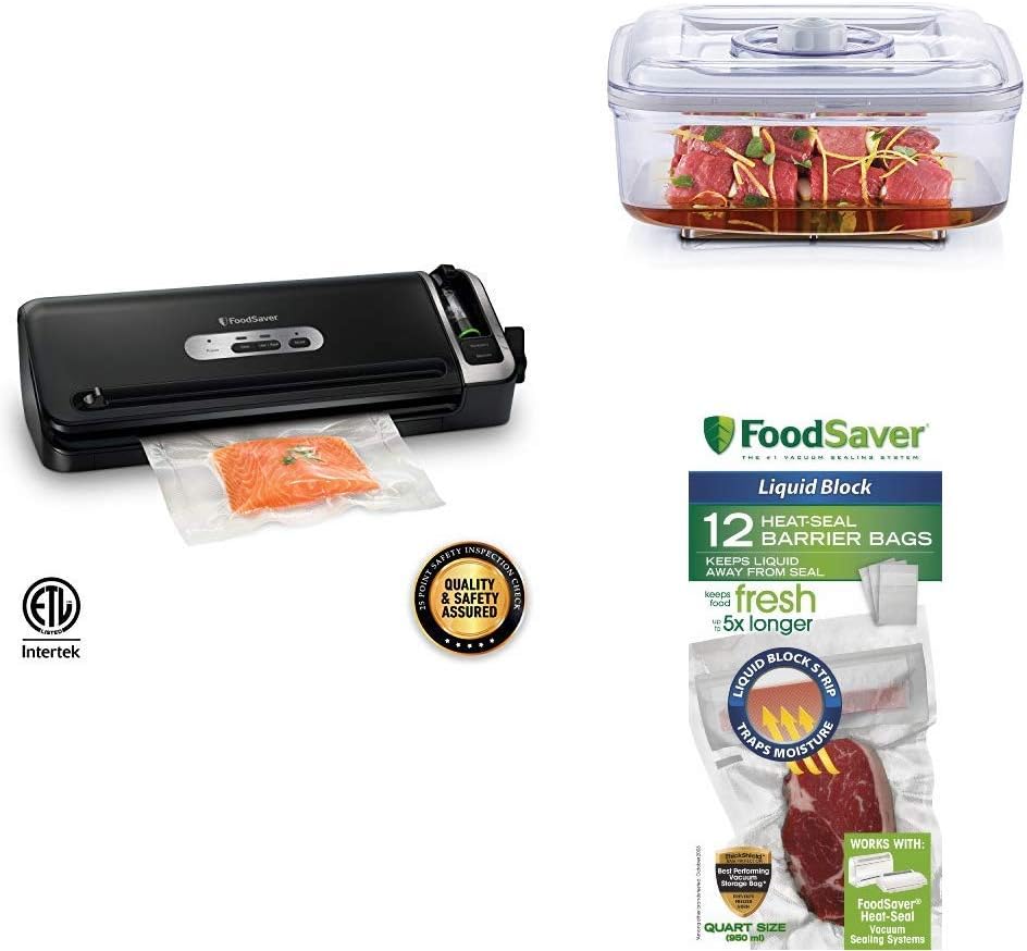 FoodSaver FM3920 Vacuum Sealer/Marinating Kit