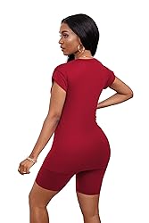 PINSV Women 2 Piece Outfits Summer Sweatsuits Track