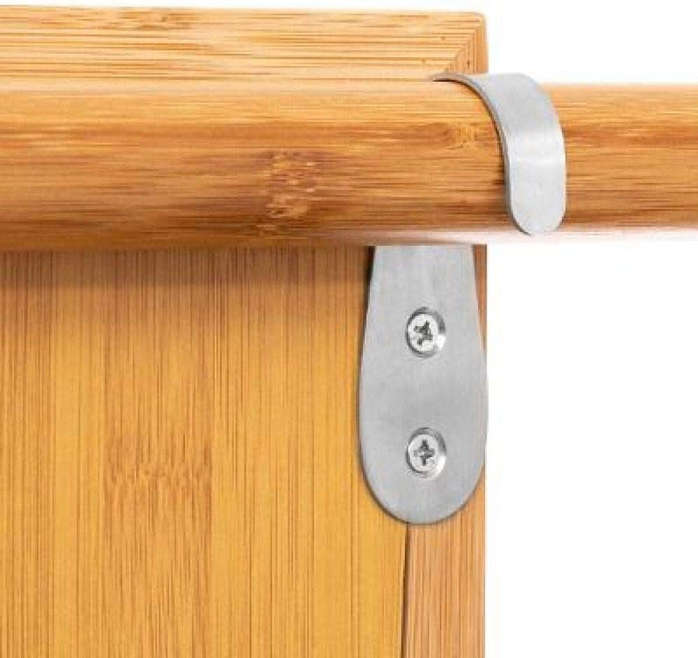 Napravi Rs Marque Atmosphera Createur Dinterieur Portant A Vetements En Bambou Gaia Avec Miroir Ameublement Et Decoration Armoires