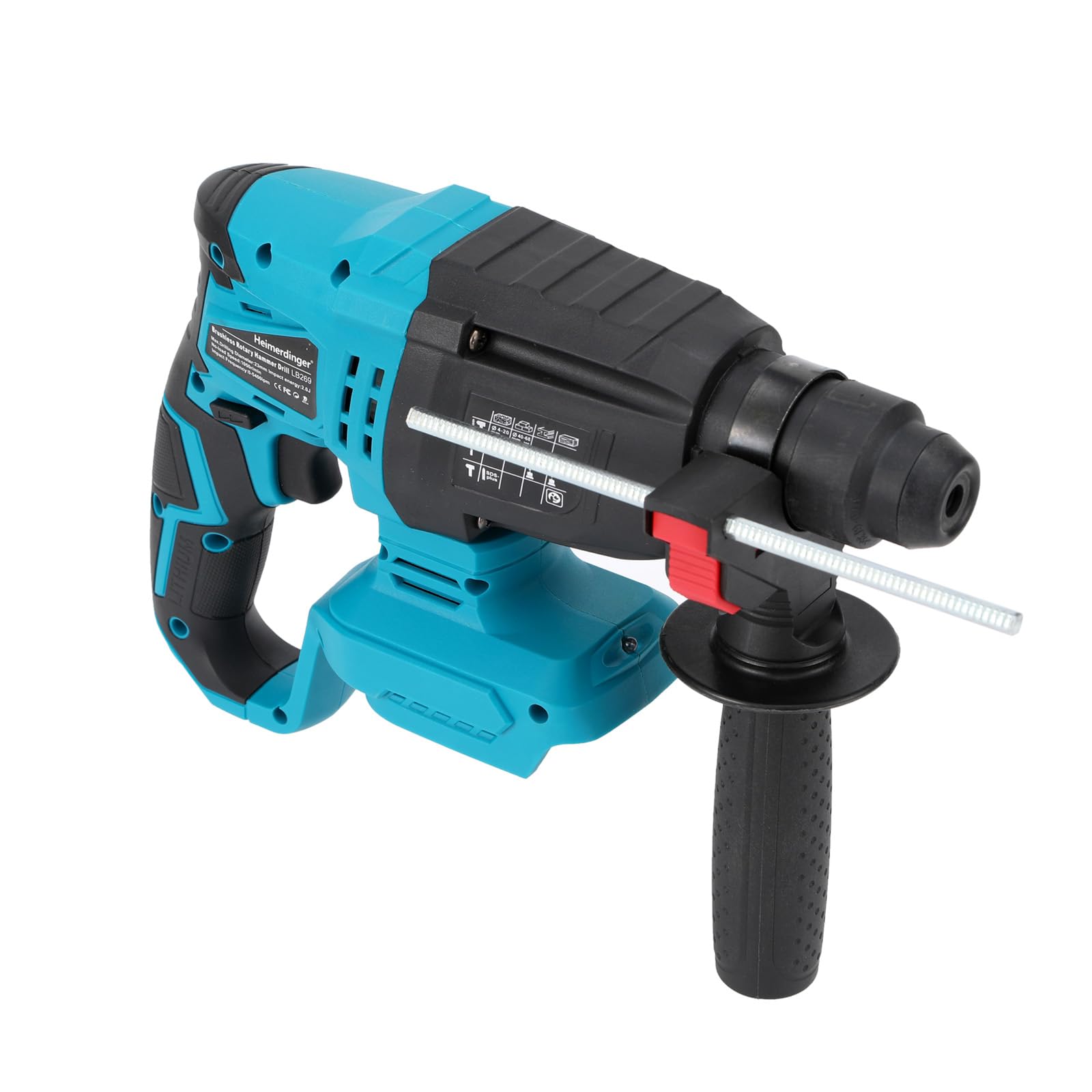 SDS-Plus Rotary Hammer Drill for Makita 18V Battery,Max Drilling Diameter 1-1/8