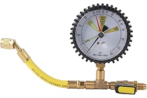 YWBL-WH Stainless Steel Pressure 1/4 SAE Inch Nitrogen Test Table for HVAC Refrigeration Equipment R134a R410a -60 to 60bar S