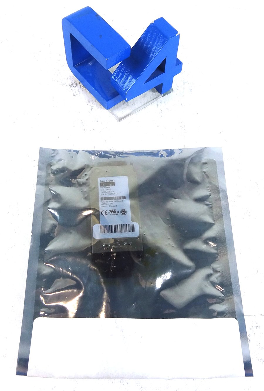 Cisco WS-G5484-1000BASE-SX SHORT WAVELENGTH GBIC (MULTIMODE ONLY) IN