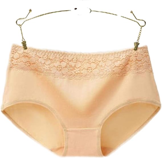 621 Hot Underwear Women Mid Waist Lace Cotton Panties Amazon.ca