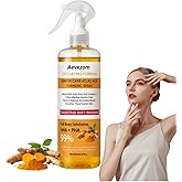 Body Keratin Care Kojic Acid Turmeric Spray 200ml - Exfoliating Body Spray with Retinol, Niacinamide for Face & Body - All Skin Types (Yellow, 6.67 Fl Oz (Pack of 1))