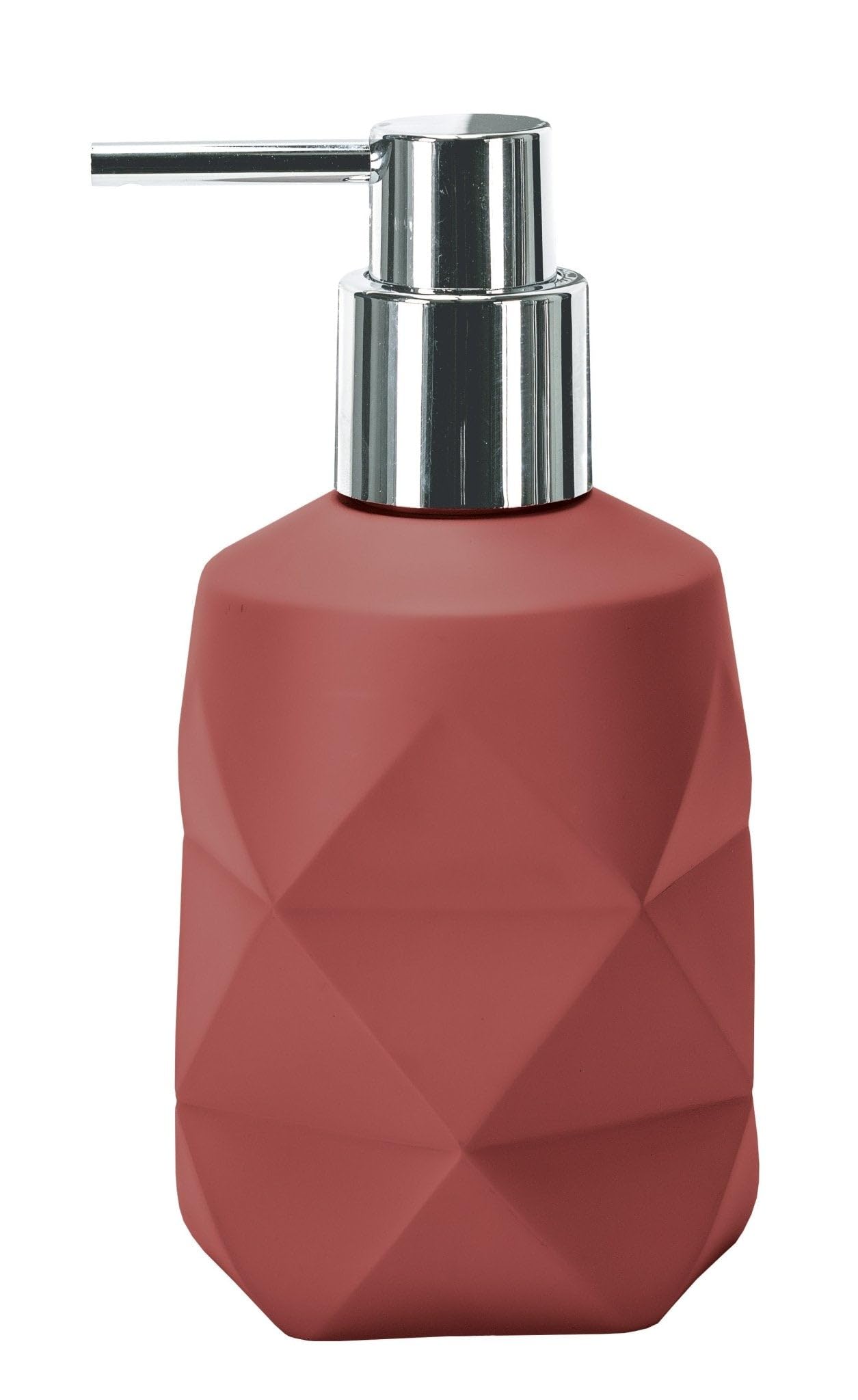 Kleine Wolke Crackle 8430332854 Soap Dispenser Rosewood 8 x 17 cm Polyresin