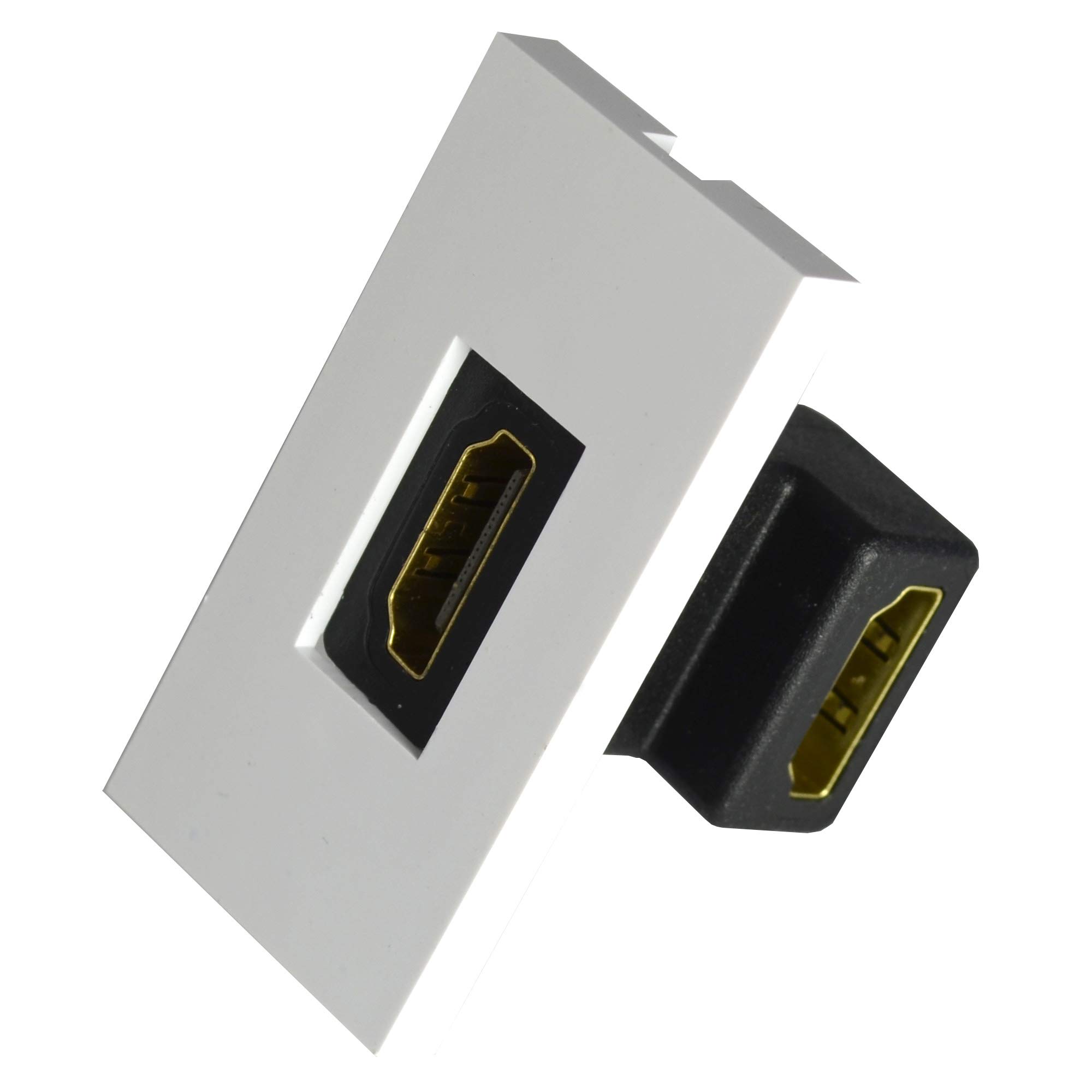 HDMI Angled Module 25mm x 50mm White Adapter faceplate SX7080WH