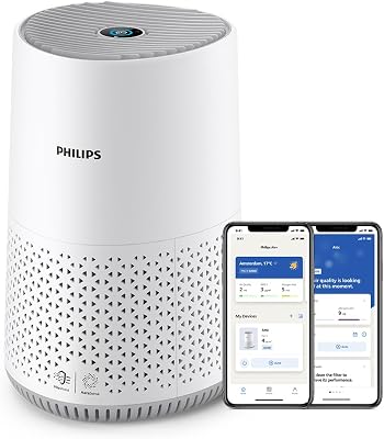 Purificateur d'air connecté 600, jusqu'à 44 m²,19dB(A)*, Blanc