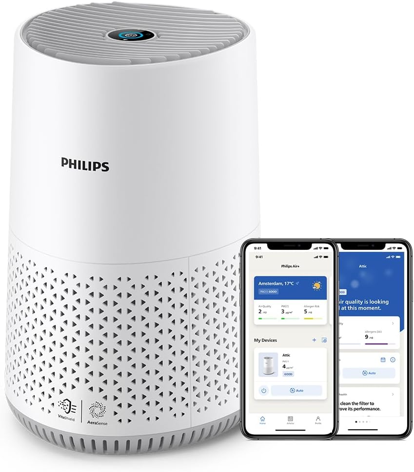 Philips Air Purifier 600 Series AC0651/10 White Energy Smart Sensor 44m2