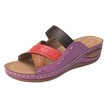ladies lilac sandals