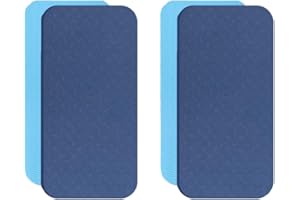 SquEqu 2 Pack Yoga Knee Pads Plank Elbow Pad Plank Board Elbow Cushion Cover Foam 8mm Non-Slip Balance Pad Ab Exercise Wheels