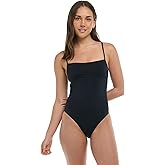 EIDON Women's Meredith One Piece Swimsuit with Contour Shelf Bra