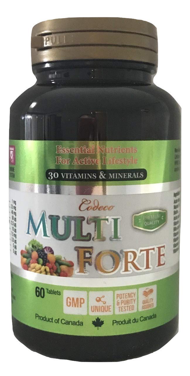Codeco Multi Forte Premium 30 Vitamins & Minerals 60 Tablets