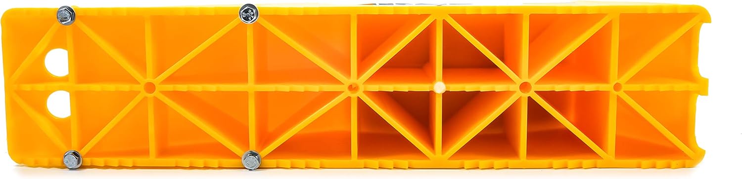 Trailer Aid "Plus Tandem Tire Changing Ramp - The Fast and Easy Way to Change a Trailer's Flat Tire - Holds up to 15,000 lbs- Features a 5.5-Inch Lift - Yellow (21002): Automotive