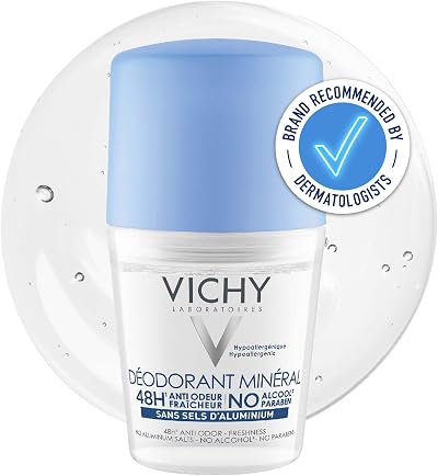 Vichy 48H Mineral Deodorant Roll-On Sensitive Skin 50ml Aluminium Free