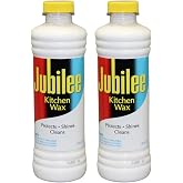 Jubilee Kitchen Wax (2-Pack) - Ultimate Kitchen Cleaner for Countertops, Appliances, and Cabinets/Clean &amp; Shiny Surfaces/Easy-to-Use/Use for Countertops, Sinks, Tables, Tiles &amp; More (524815)