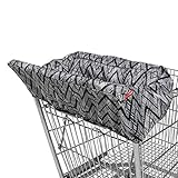 Skip Hop Shopping Cart and Baby High Chair Cover, Take Cover, Zig Zag Zebra