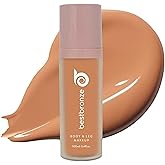 Best Bronze Bombshell Body Makeup - Tattoo Cover Up Makeup & Body Foundation Waterproof - Tattoo Concealer Waterproof for Scars, Varicose Veins Cover Up & Leg Foundation (NC46 Deep Bronzed)