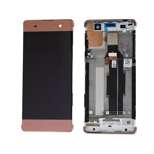 for jiujinyi Sony Xperia XA F3111 F3113 F3115 Display LCD Ersatz Für Touchscreen Glas Reparatur Ersatz Bildschirm (Rose Gold 