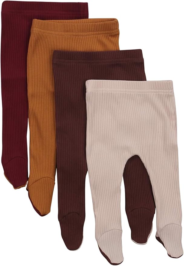 FYBITBO Newborn Infant Baby Girl Boy Tights Soild Knit