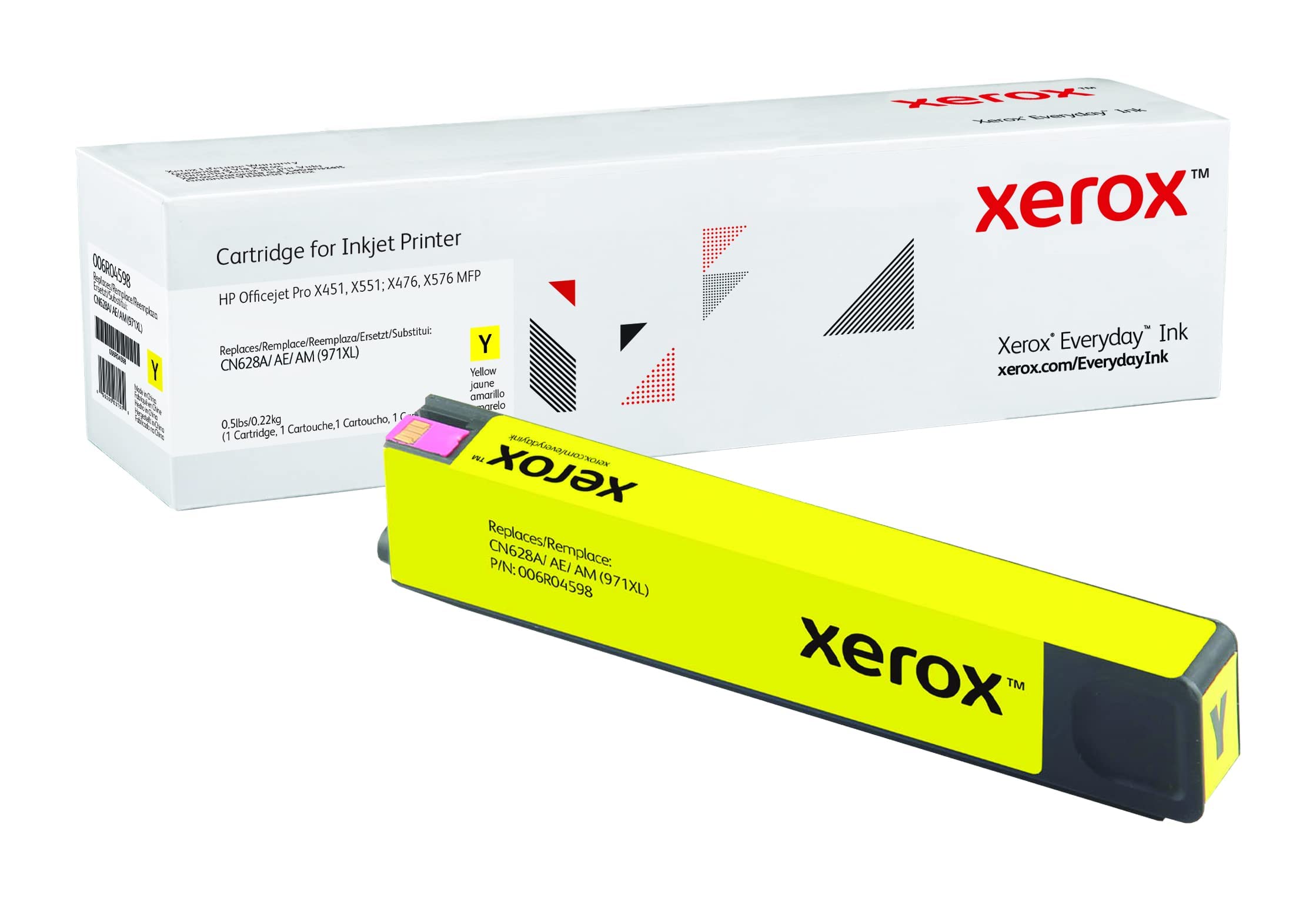 Everyday by Xerox Compatible HP 971XL CN628AE, CN628A, CN628AM Yellow Toner, High Capacity, Remanufactured